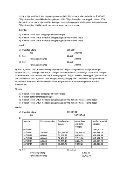 contoh soal akuntansi keuangan menengah 000 Hutang Rp 500
